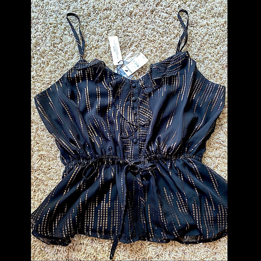 Express Ruffle Peplum Cami